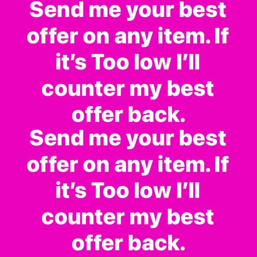 Best Offer Welcome Sign